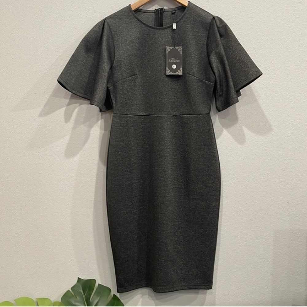 Elegant Gray Dress